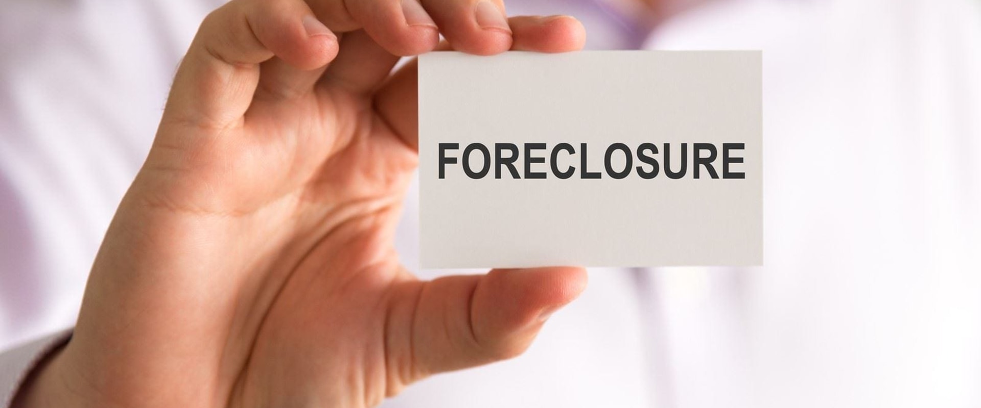 Finding a Foreclosure Specialist